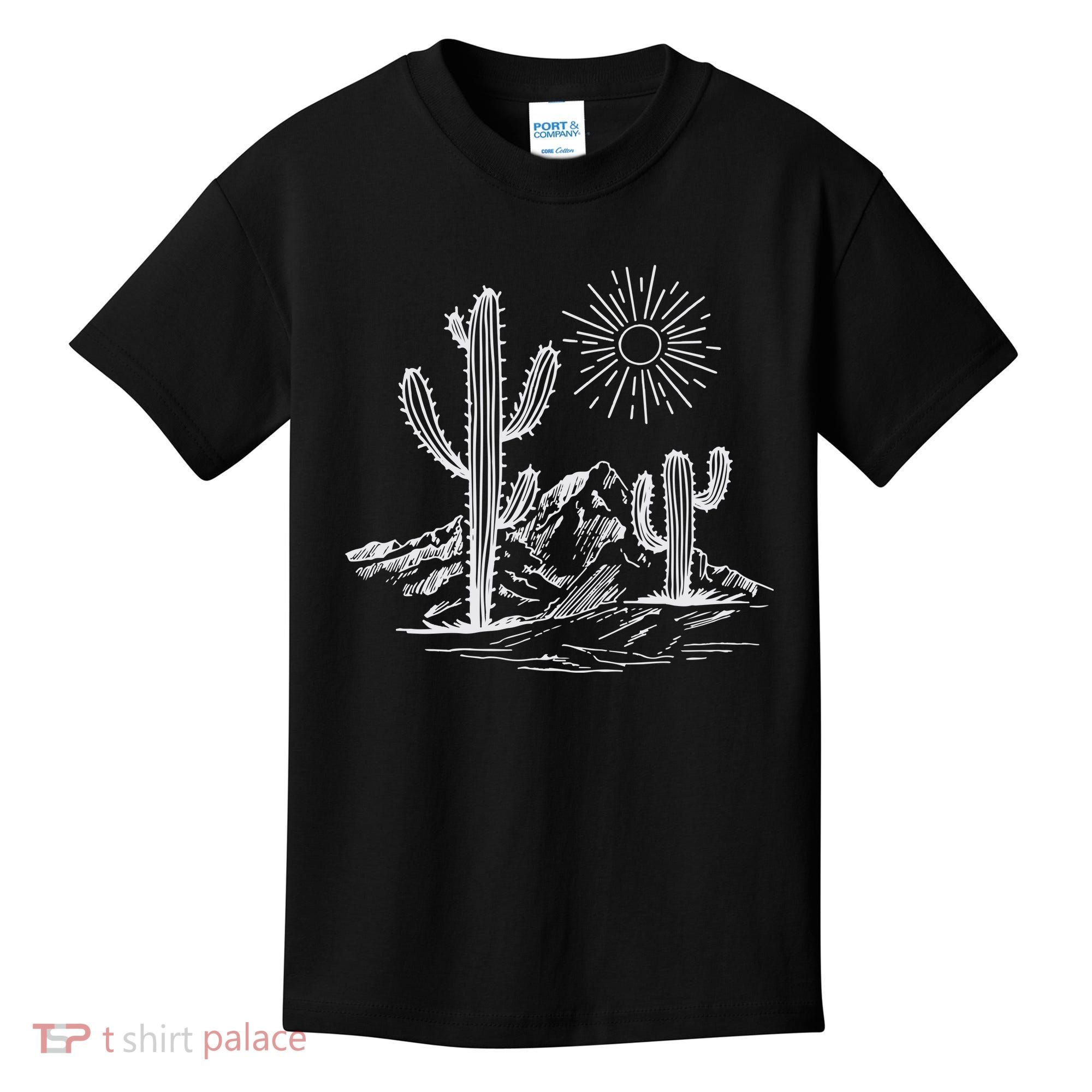 Desert Life Cactus Kids T-Shirt