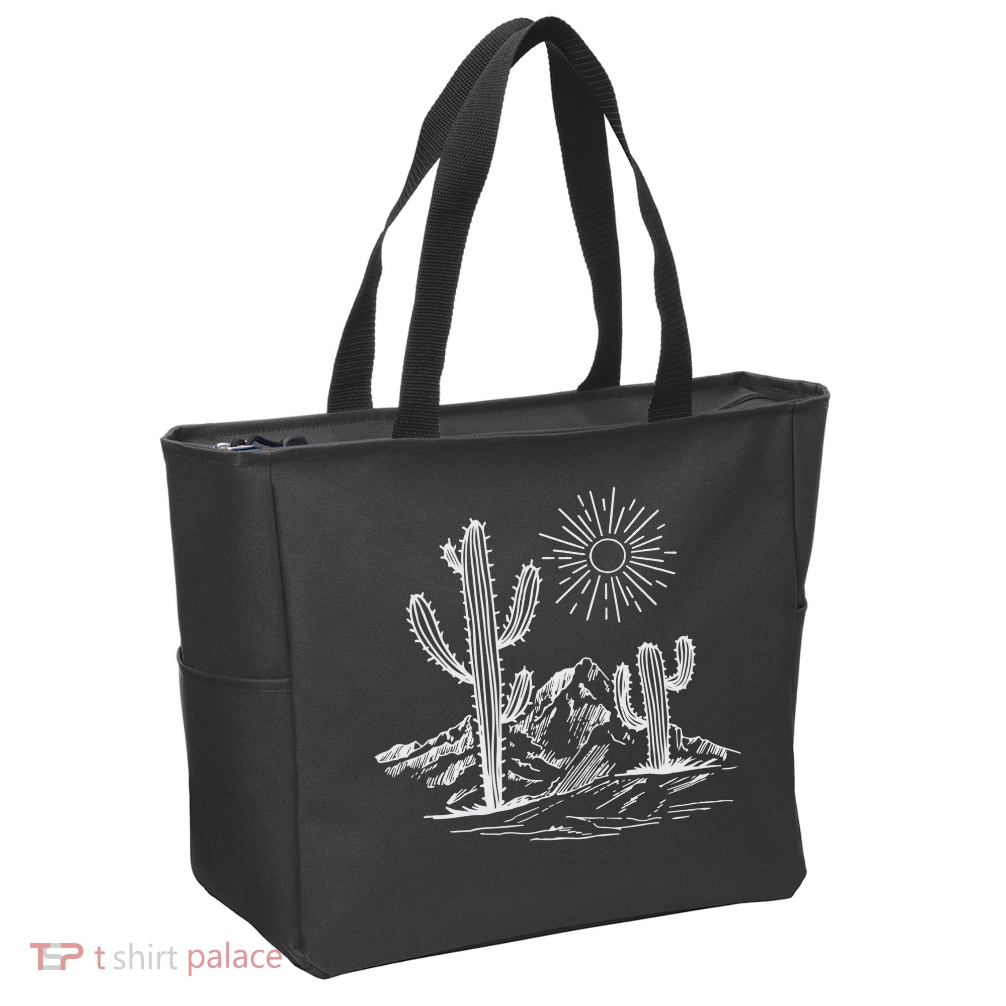 Desert Life Cactus Tote Bag