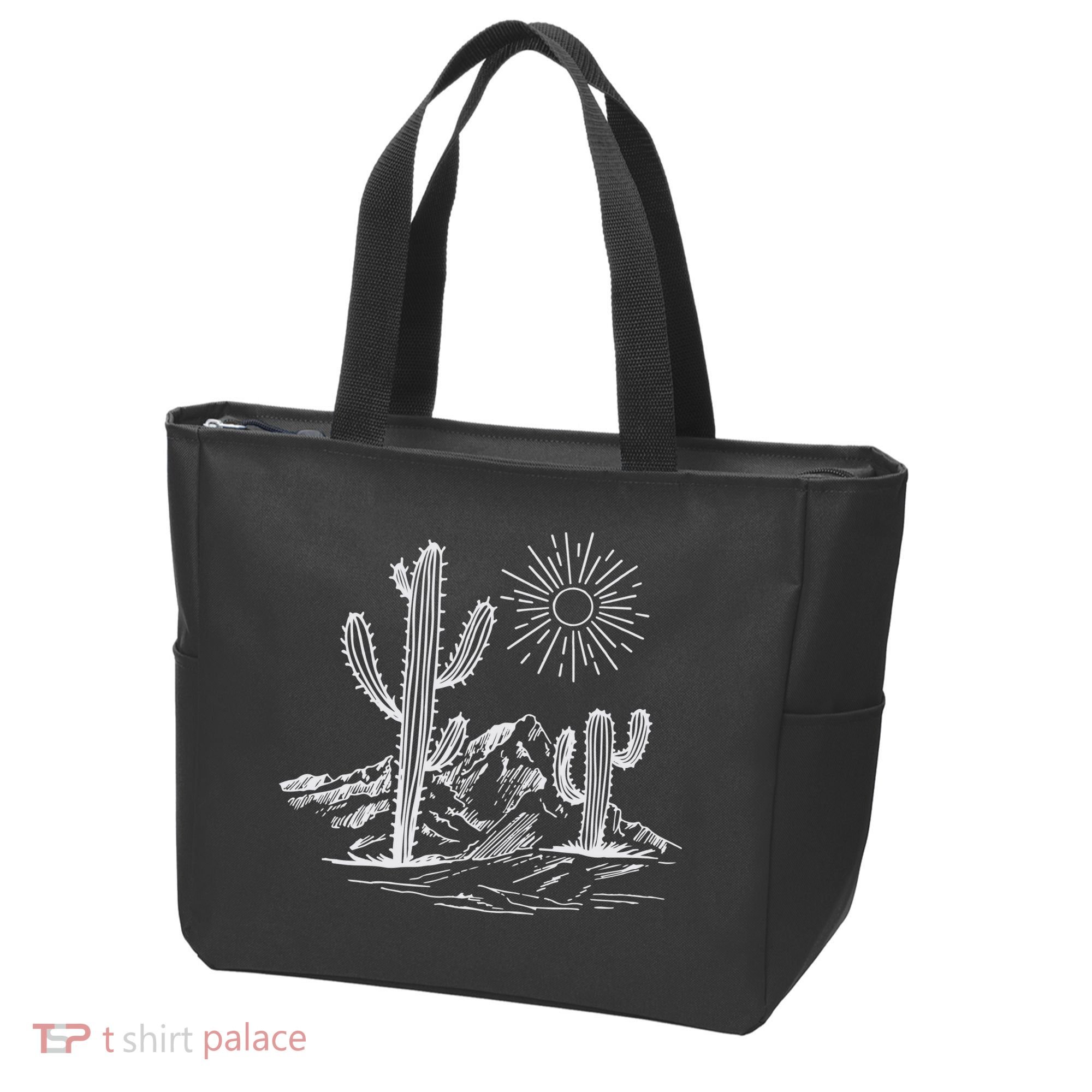 Desert Life Cactus Tote Bag