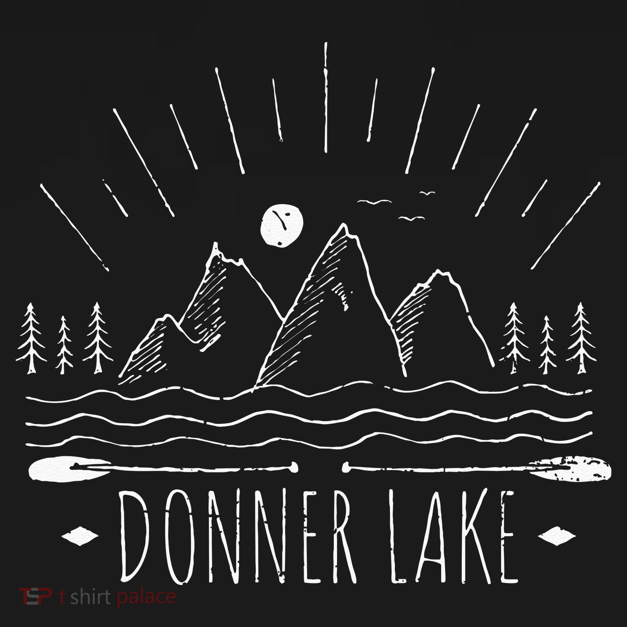 Donner Lake California Toddler Hoodie