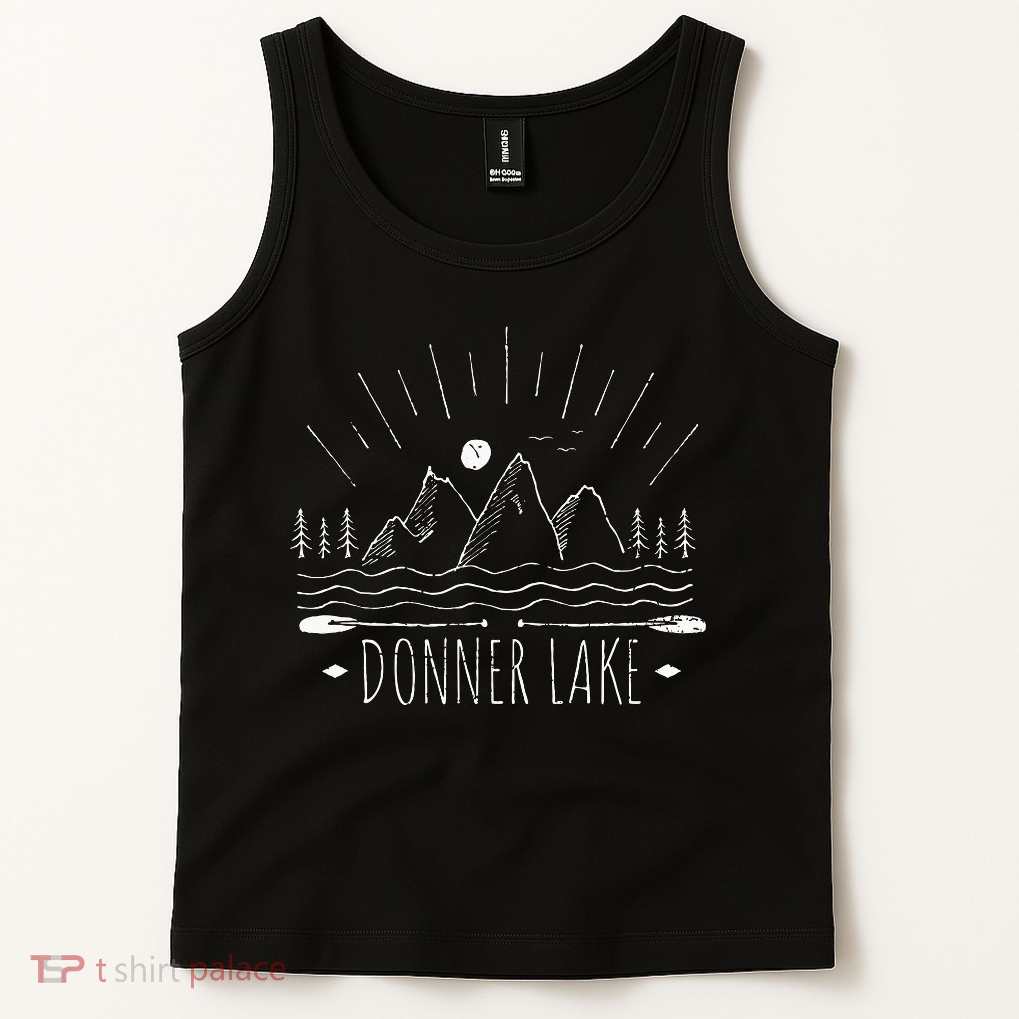 Donner Lake California Tank Top