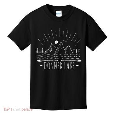 Donner Lake California Kids T-Shirt