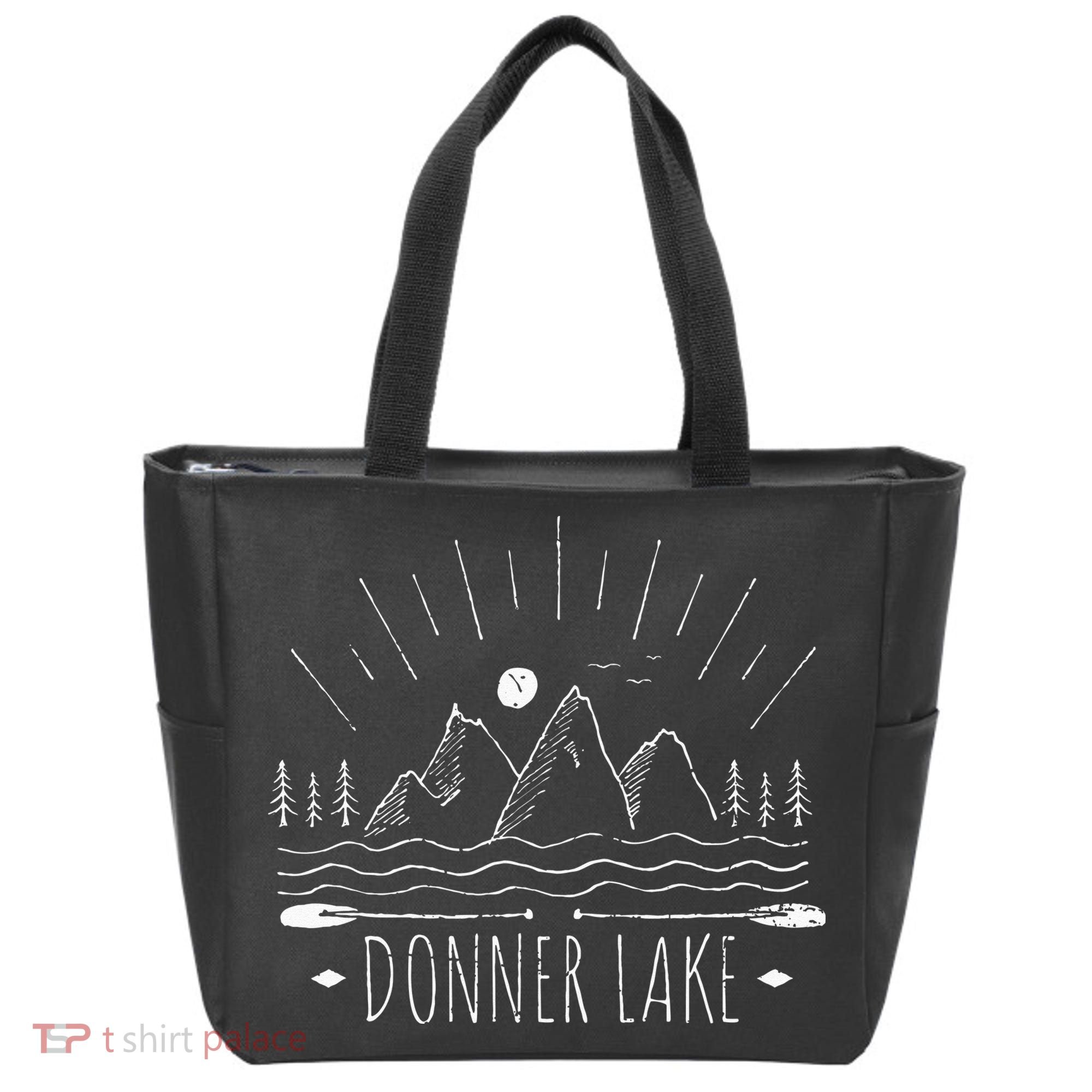 Donner Lake California Tote Bag