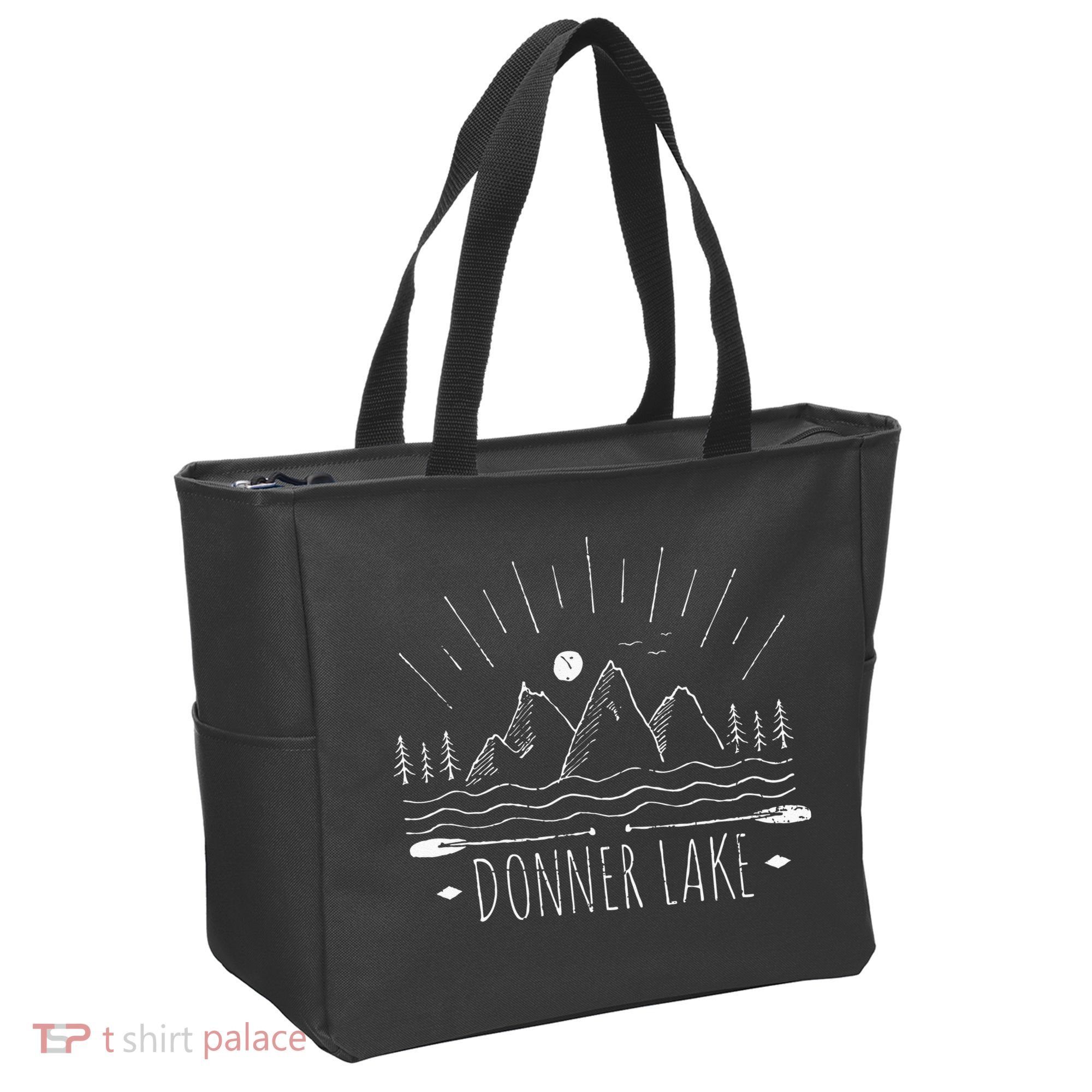 Donner Lake California Tote Bag