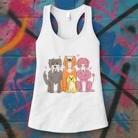 Dog Lover Cute Pet Gift Women's Tank Top thumb 3