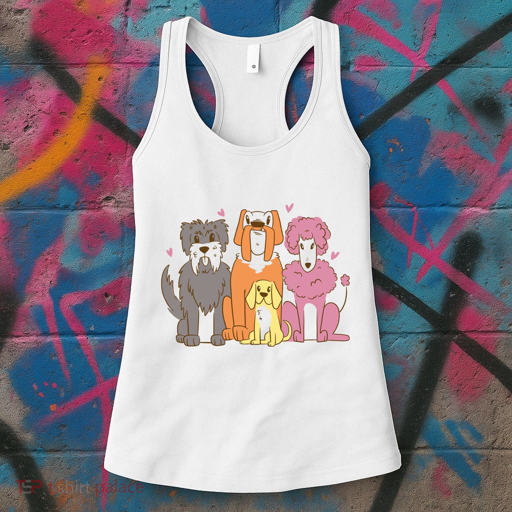 Dog Lover Cute Pet Gift Women's Tank Top