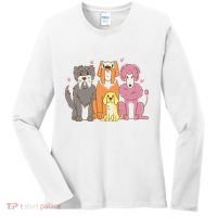Dog Lover Cute Pet Gift Women's Long Sleeve Shirt thumb 0