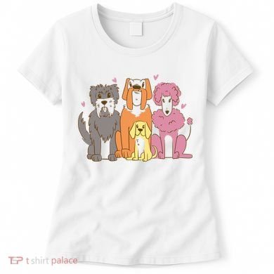 Dog Lover Cute Pet Gift Women's T-Shirt