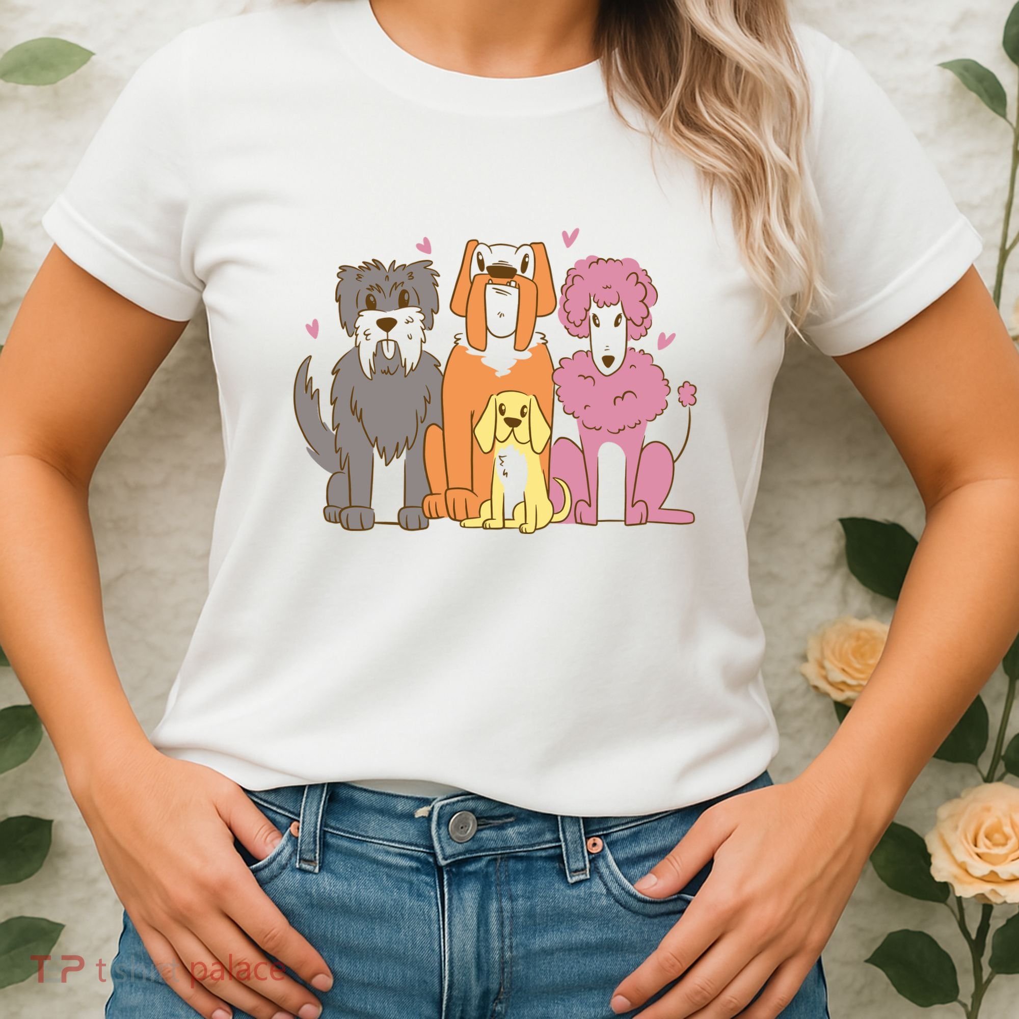 Dog Lover Cute Pet Gift Women's T-Shirt