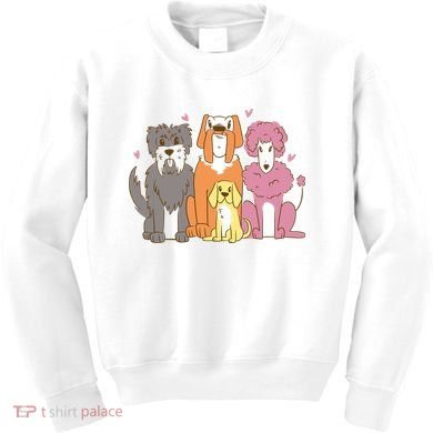 Dog Lover Cute Pet Gift Kids Sweatshirt