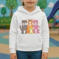 Dog Lover Cute Pet Gift Kids Hoodie thumb 3