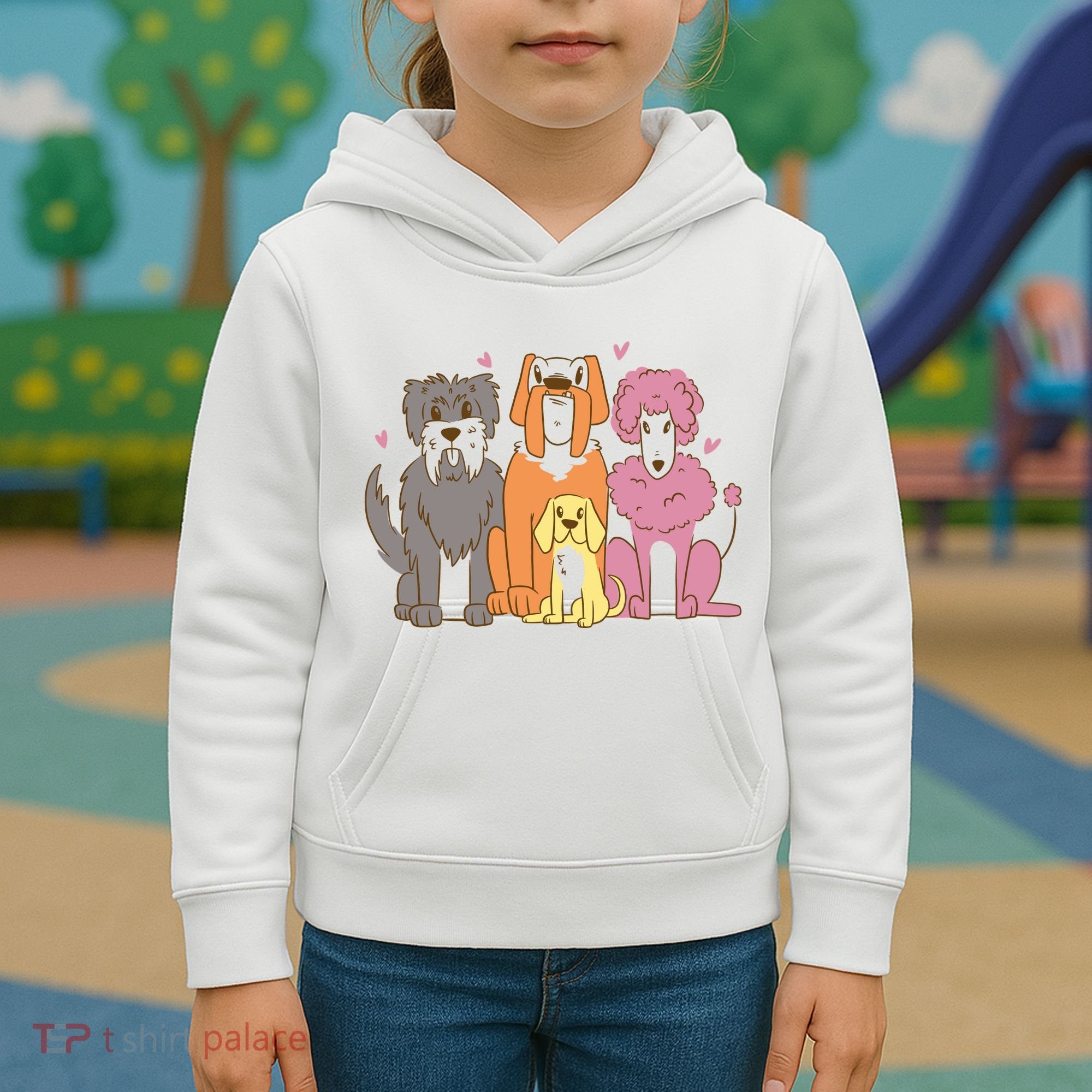 Dog Lover Cute Pet Gift Kids Hoodie