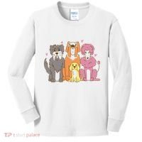 Dog Lover Cute Pet Gift Kids Long Sleeve Shirt thumb 0