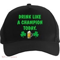 Drink Like Champion Today St Patricks Day Irish Drinking Five-Panel Snapback Cap thumb 0
