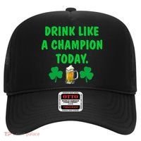 Drink Like Champion Today St Patricks Day Irish Drinking Hat thumb 0