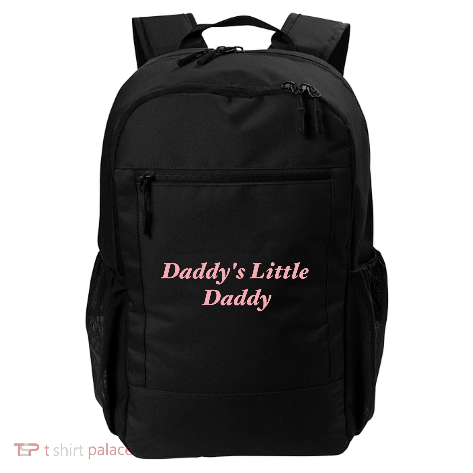 Daddy's Little Daddy Funny Backpack