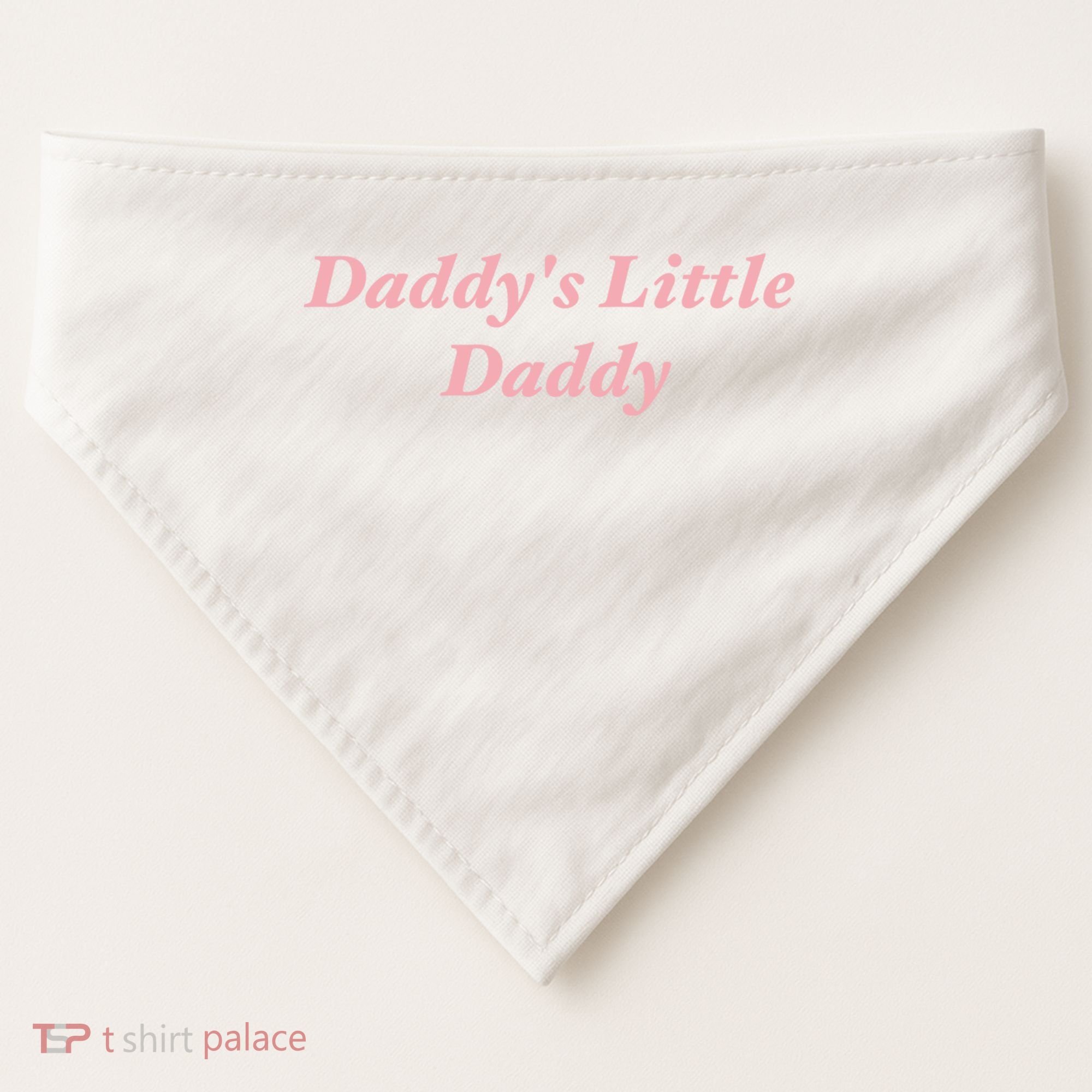 Daddy's Little Daddy Funny USA-Made Doggie Bandana