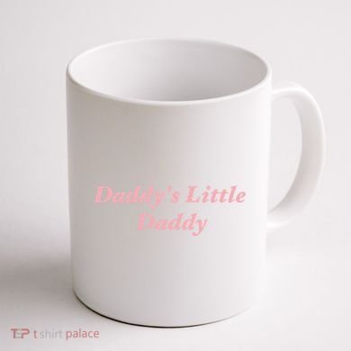 Daddy's Little Daddy Funny Coffee Mug back