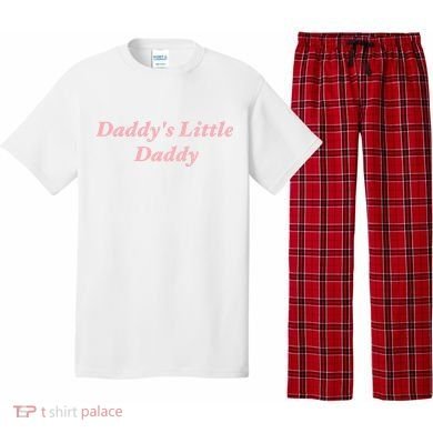 Daddy's Little Daddy Funny Pajama Set