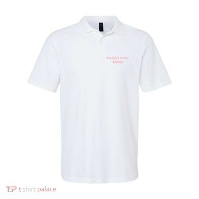 Daddy's Little Daddy Funny Polo