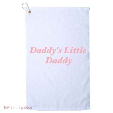 Daddy's Little Daddy Funny Golf Towel