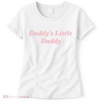 Daddy's Little Daddy Funny Women's T-Shirt thumb 0