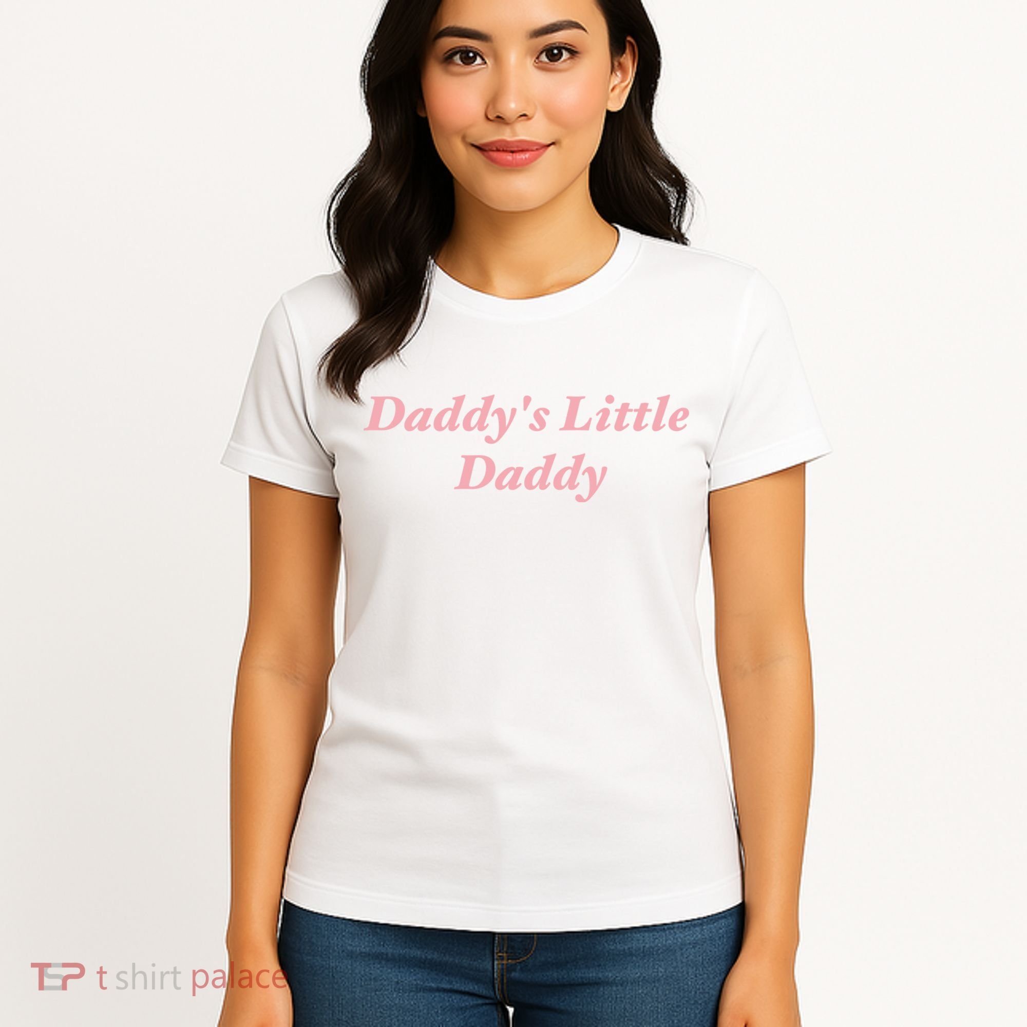 Daddy's Little Daddy Funny Women's T-Shirt