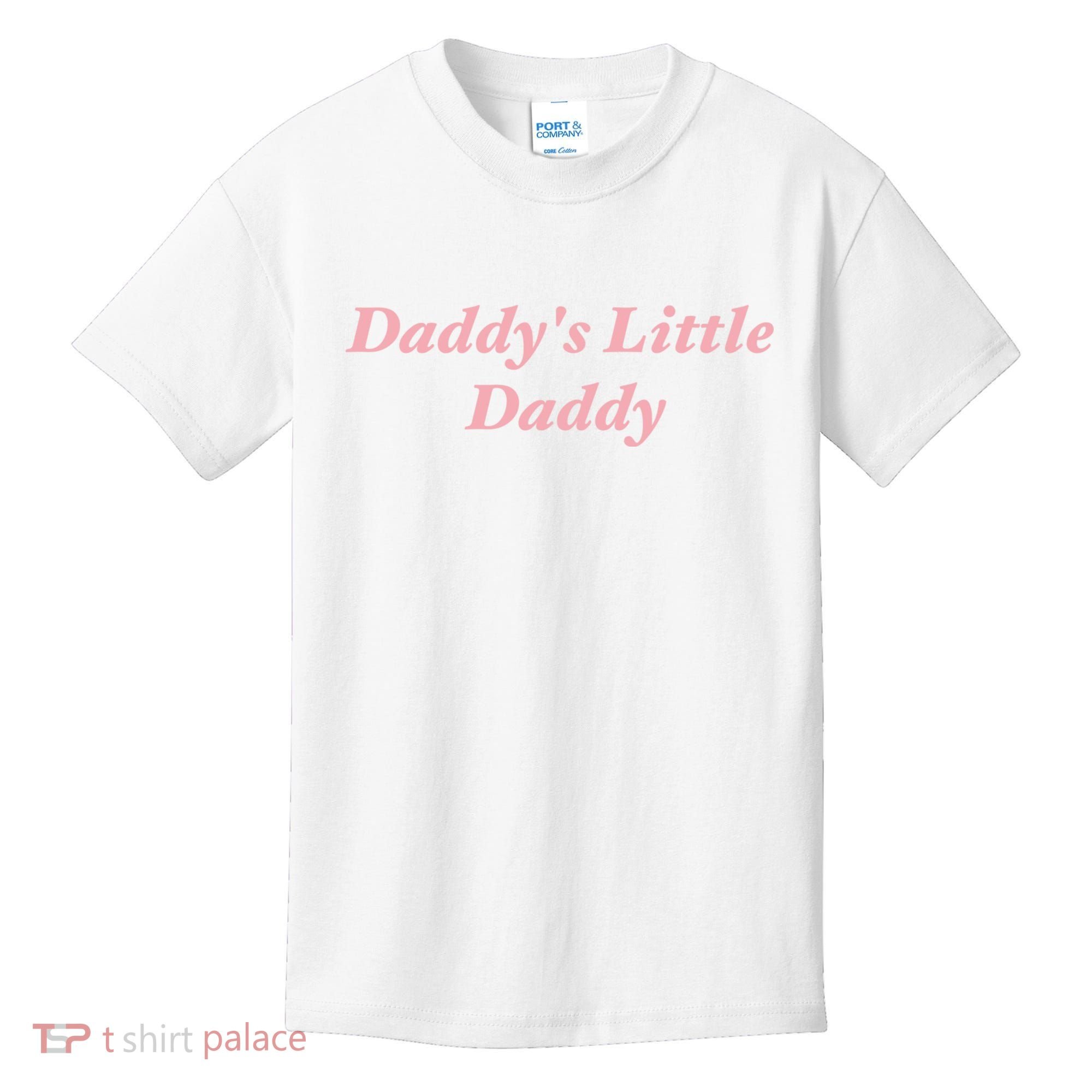 Daddy's Little Daddy Funny Kids T-Shirt