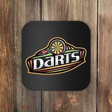 Darts Logo Coaster
