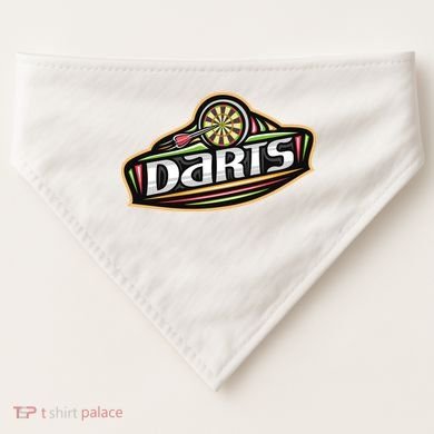 Darts Logo USA-Made Doggie Bandana