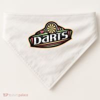 Darts Logo USA-Made Doggie Bandana thumb 0