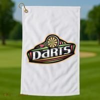 Darts Logo Golf Towel thumb 1