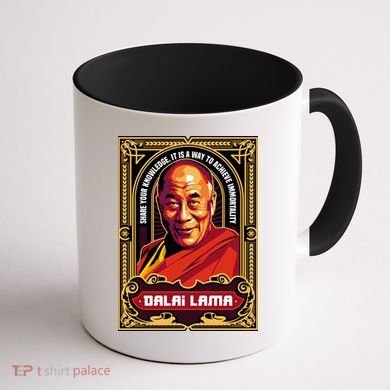 DALAI LAMA Coffee Mug back
