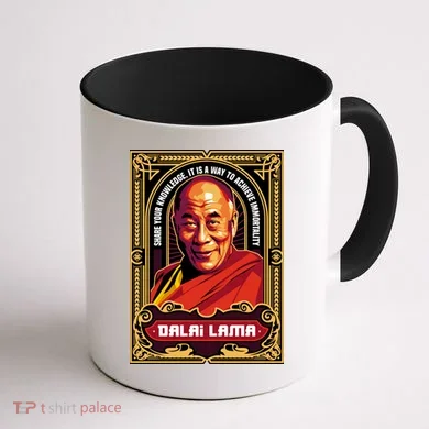 DALAI LAMA Coffee Mug back