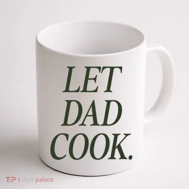 Dadchef Let Dad Cook Coffee Mug back