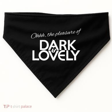 Dark & Lovely USA-Made Doggie Bandana