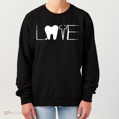 Dentist Love Dental Assistant Tooth Squad Cute Teeth Dentist Great Gift Women's Sweatshirt