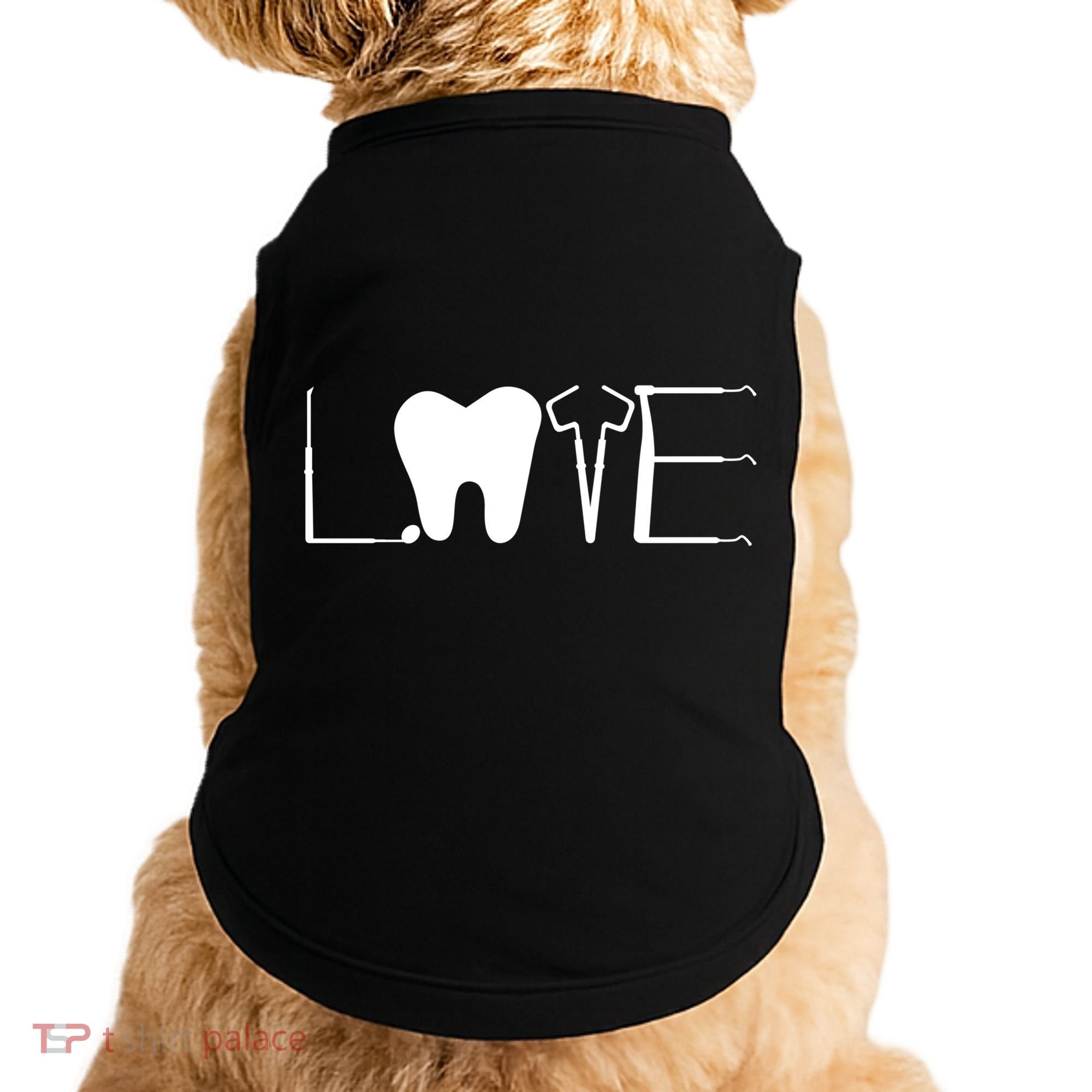 Dentist Love Dental Assistant Tooth Squad Cute Teeth Dentist Great Gift Doggie Tank