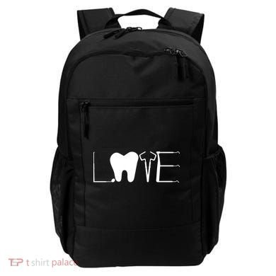 Dentist Love Dental Assistant Tooth Squad Cute Teeth Dentist Great Gift Backpack