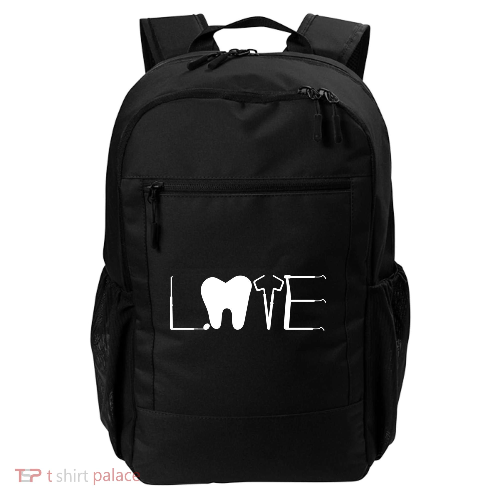 Dentist Love Dental Assistant Tooth Squad Cute Teeth Dentist Great Gift Backpack