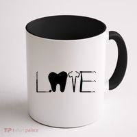 Dentist Love Dental Assistant Tooth Squad Cute Teeth Dentist Great Gift Coffee Mug thumb 1