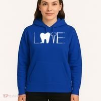 Dentist Love Dental Assistant Tooth Squad Cute Teeth Dentist Great Gift Hoodie thumb 5