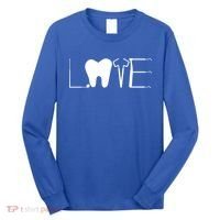 Dentist Love Dental Assistant Tooth Squad Cute Teeth Dentist Great Gift Long Sleeve Shirt thumb 0