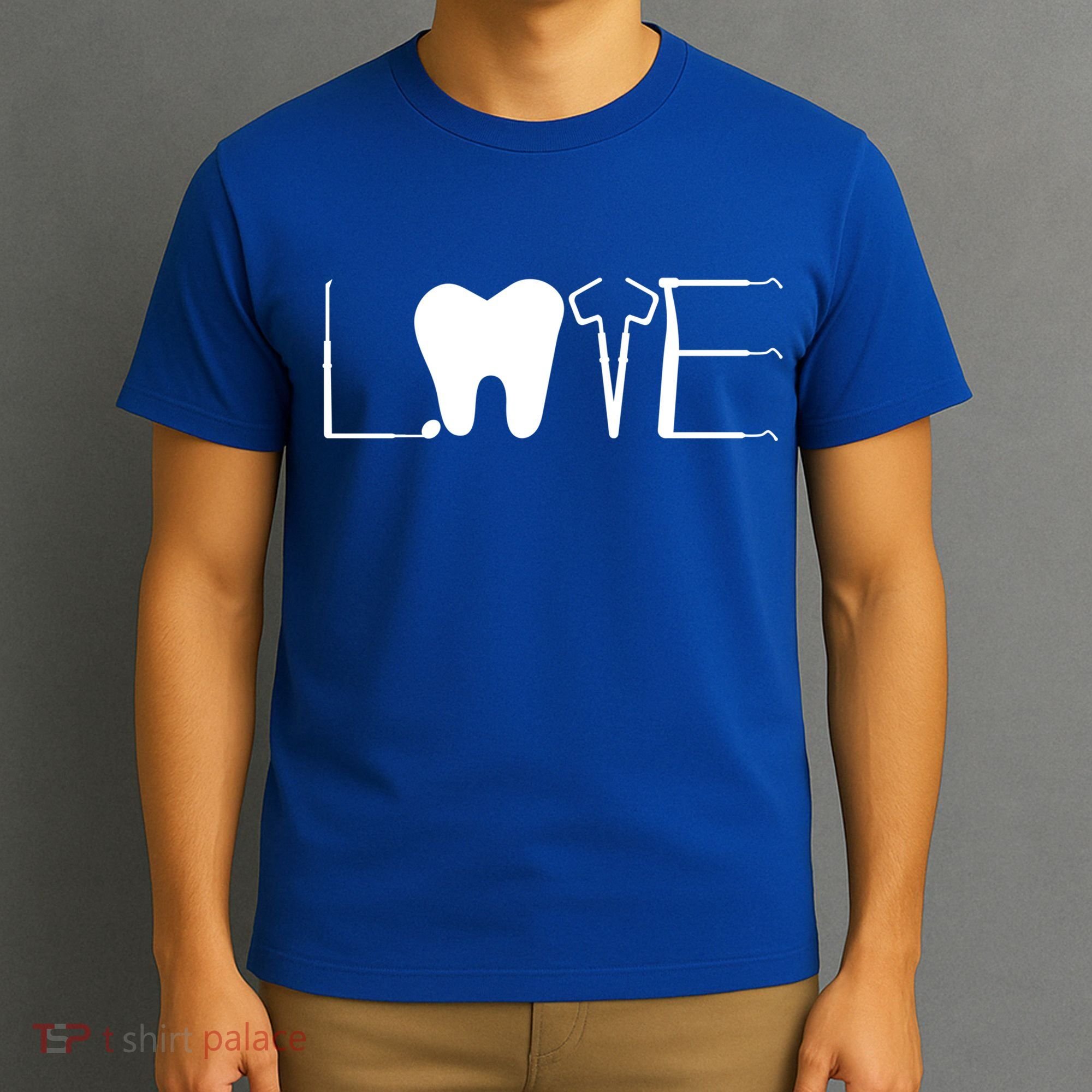 Dentist Love Dental Assistant Tooth Squad Cute Teeth Dentist Great Gift T-Shirt