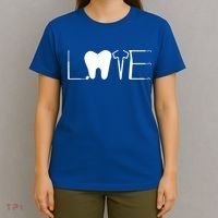 Dentist Love Dental Assistant Tooth Squad Cute Teeth Dentist Great Gift T-Shirt thumb 4