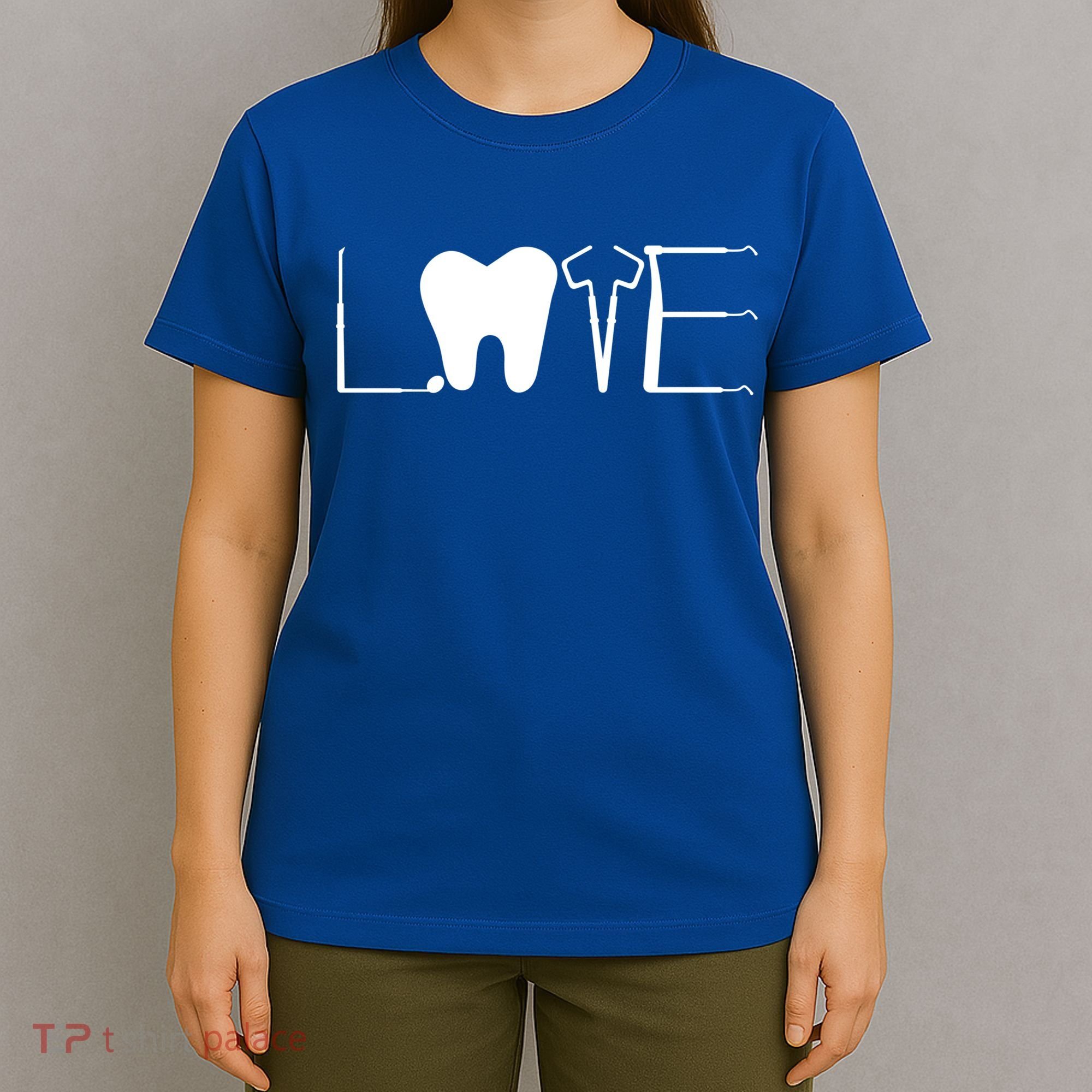 Dentist Love Dental Assistant Tooth Squad Cute Teeth Dentist Great Gift T-Shirt