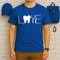 Dentist Love Dental Assistant Tooth Squad Cute Teeth Dentist Great Gift T-Shirt thumb 6