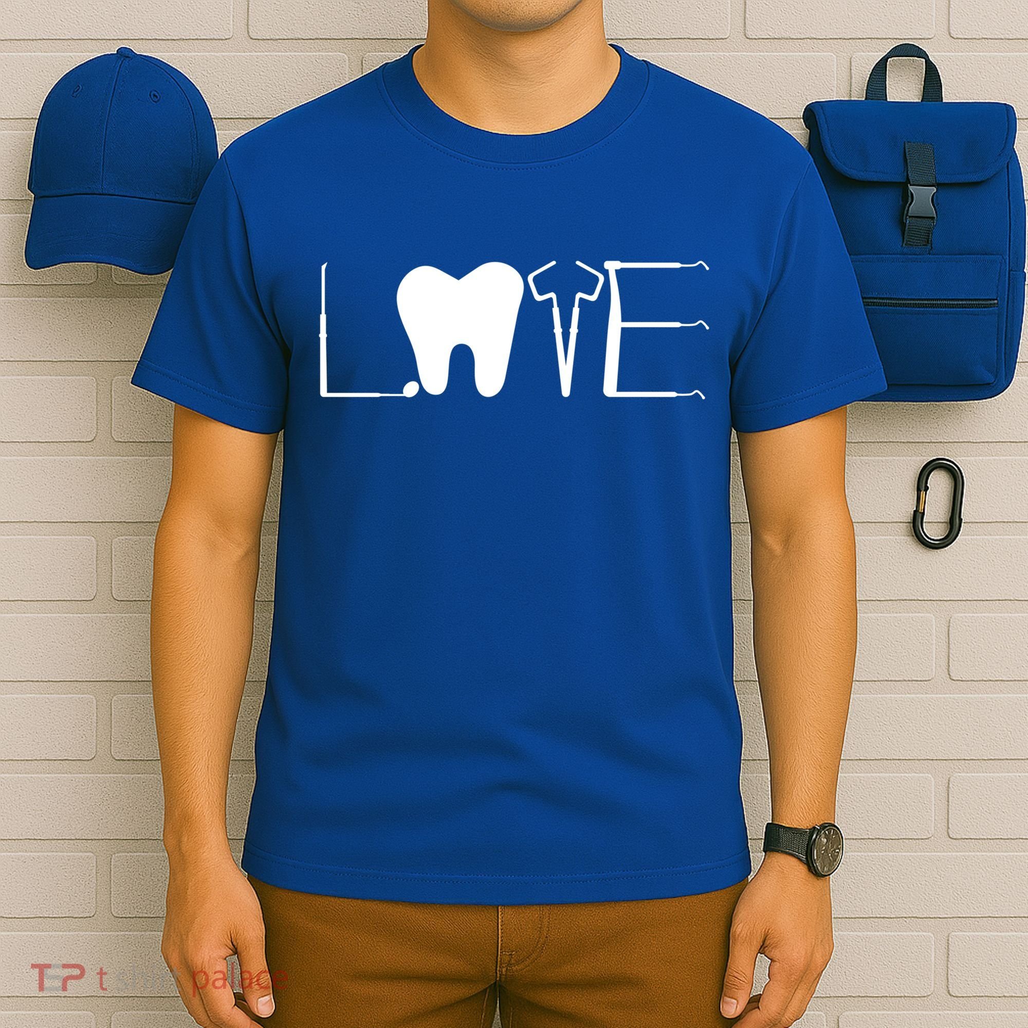Dentist Love Dental Assistant Tooth Squad Cute Teeth Dentist Great Gift T-Shirt