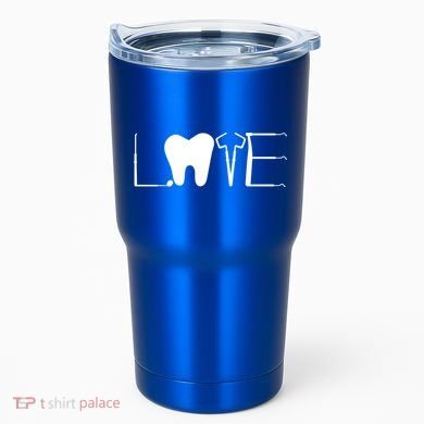 Dentist Love Dental Assistant Tooth Squad Cute Teeth Dentist Great Gift Tumbler