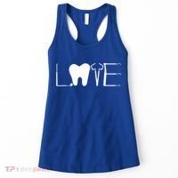 Dentist Love Dental Assistant Tooth Squad Cute Teeth Dentist Great Gift Women's Tank Top thumb 0